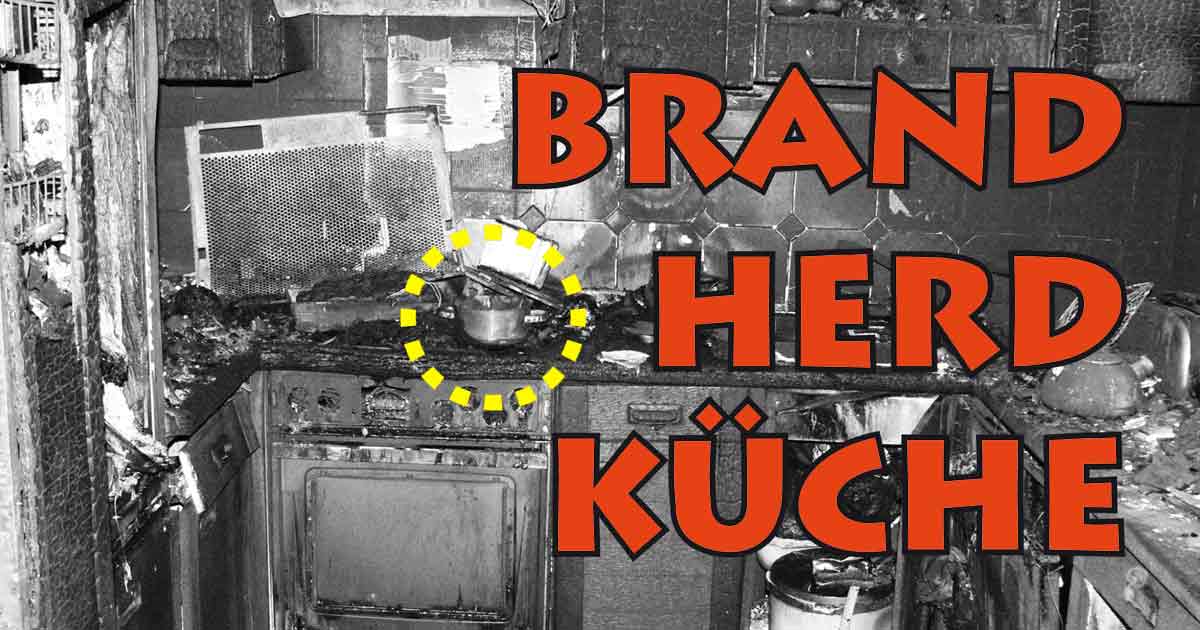 Brand-Herd-Küche
