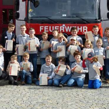 25 Auszeichnungen für Kinderfeuerwehr!