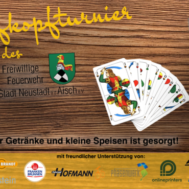 Einladung zum 1. Schafkopfturnier
