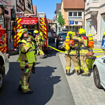 Einsatzübung in der Altstadt