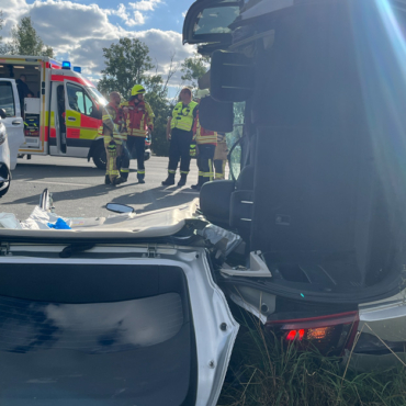 Verkehrsunfall auf Bundesstraße 470 (22.08.2025, 16:56 Uhr)