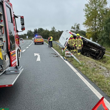 Verkehrsunfall auf der B 8 (25.09.2025, 13:43 Uhr)