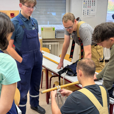 Stationsausbildung bei der Jugendfeuerwehr