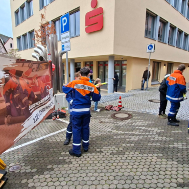 Öffentlichkeitsarbeit am Sparkassenplatz