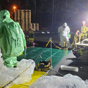 Realitätsnahe Gefahrgutübung