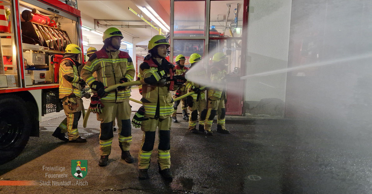 Übungsrückblick: Hohlstrahlrohrtraining