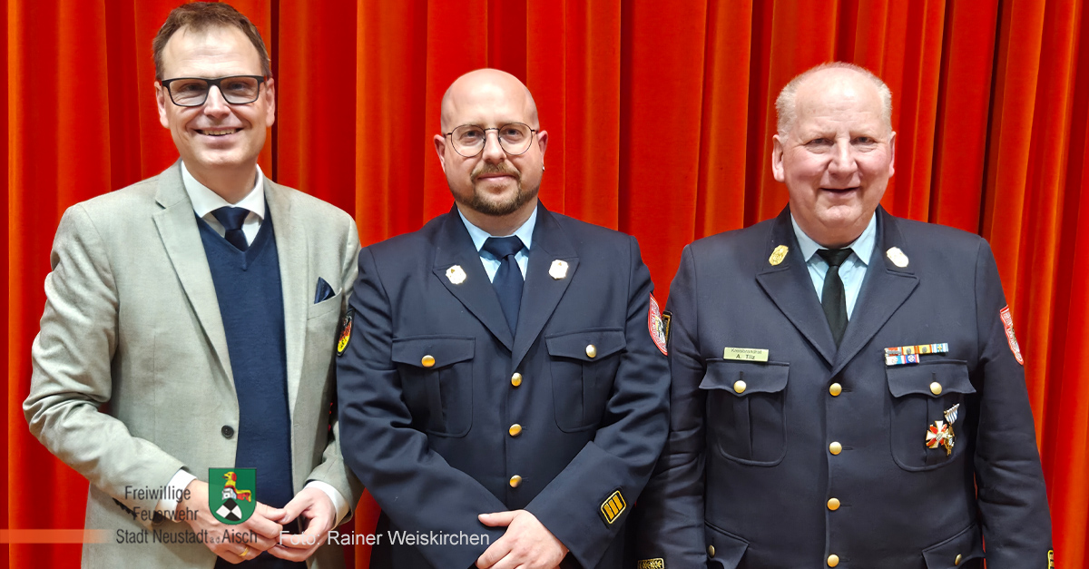 Neustädter wird neuer Kreisbrandrat