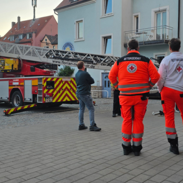 BRK-Fortbildung bei der Feuerwehr