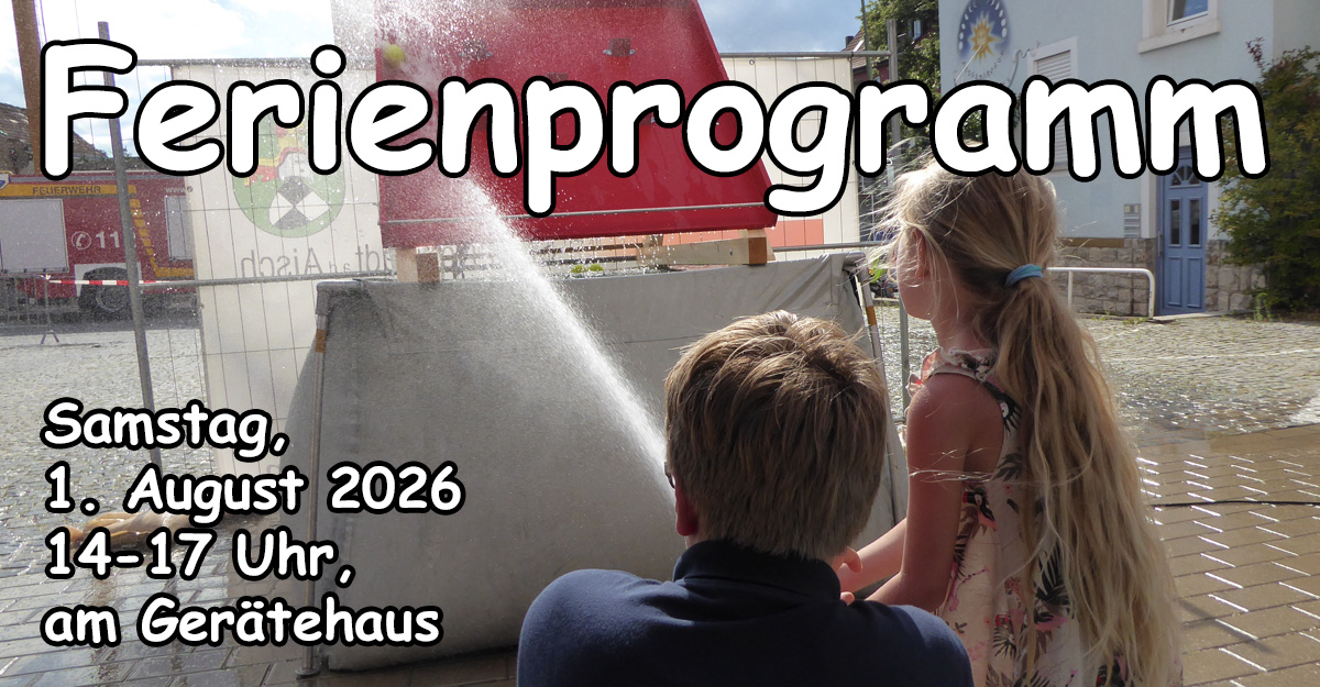 Einladung zum Ferienprogramm 2026