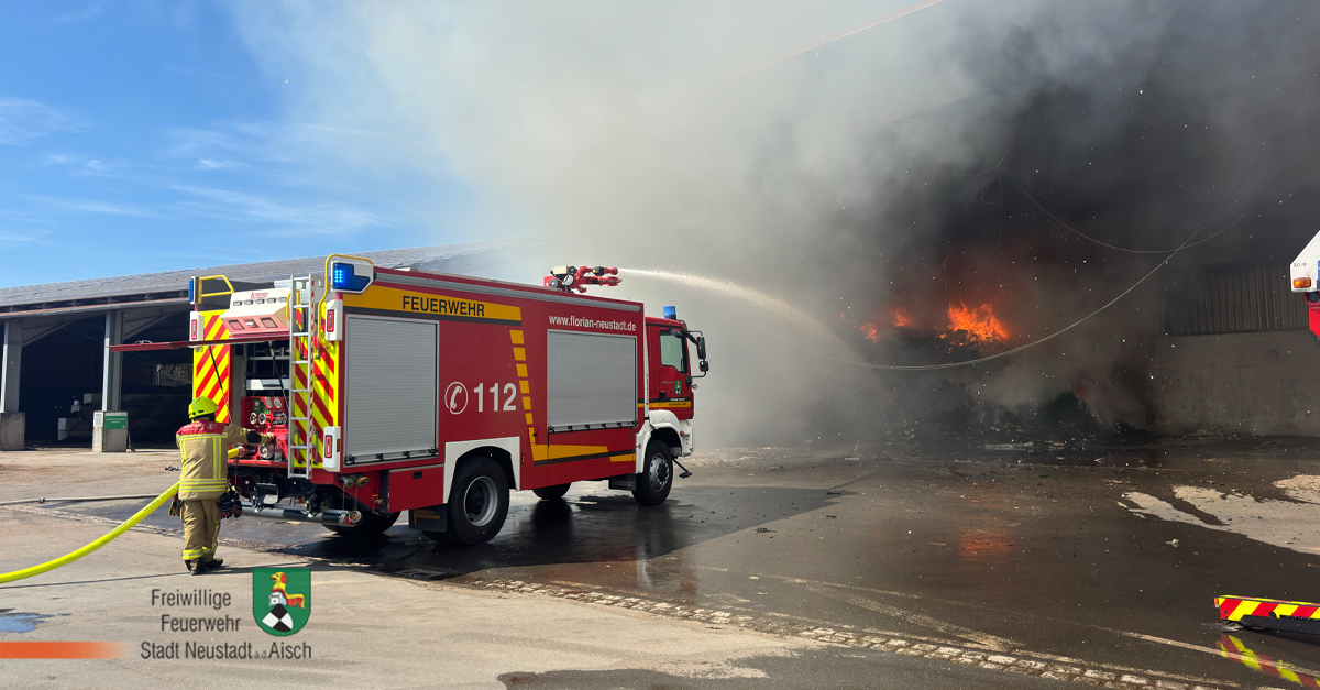 Brand auf Mülldeponie (08.08.2026, 15:28)