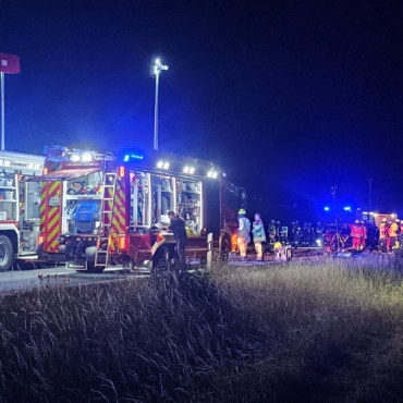 Schwerer Verkehrsunfall (09.08.2026, 21:35 Uhr)